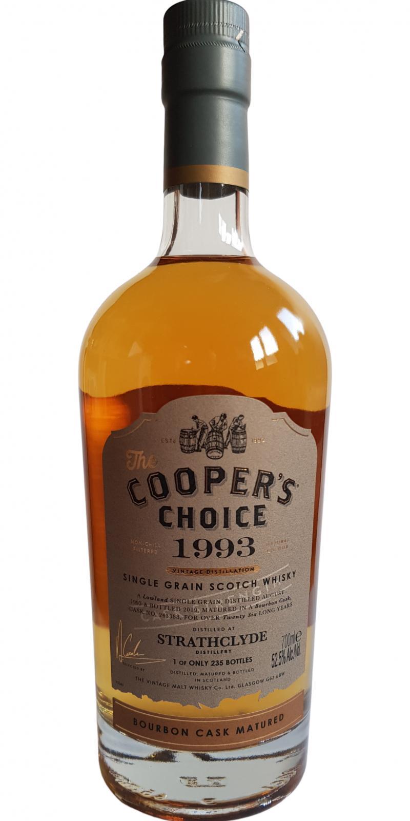 Strathclyde 1993 VM  The Cooper's Choice