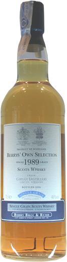 Girvan 1989 BR  Berrys' Own Selection