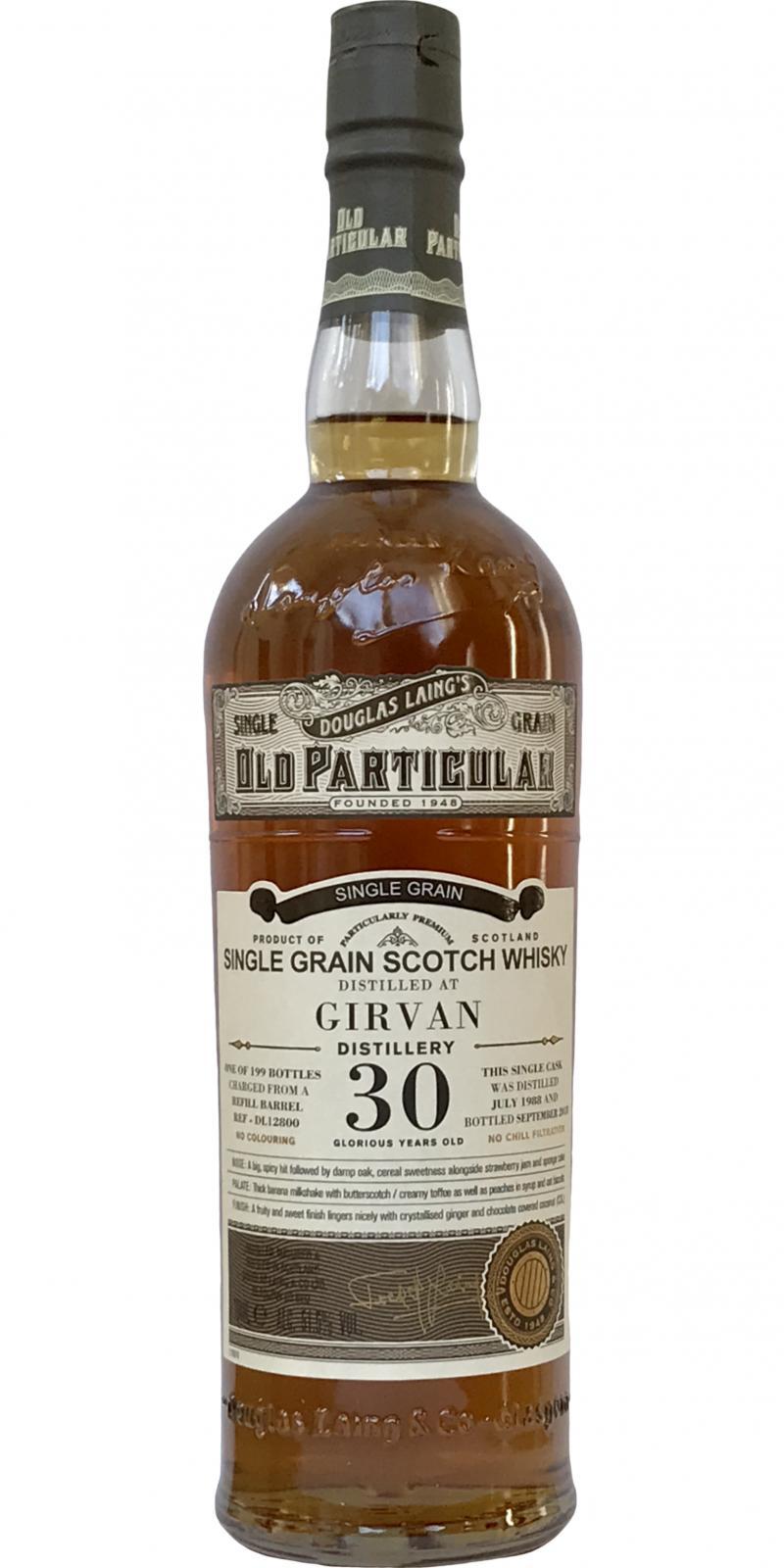 Girvan 1988 DL  Old Particular