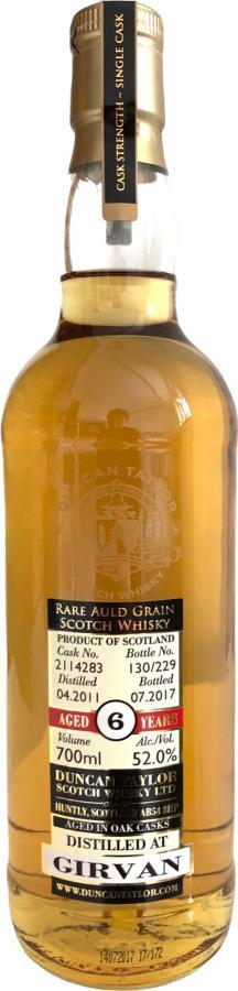 Girvan 2011 DT  Dimensions