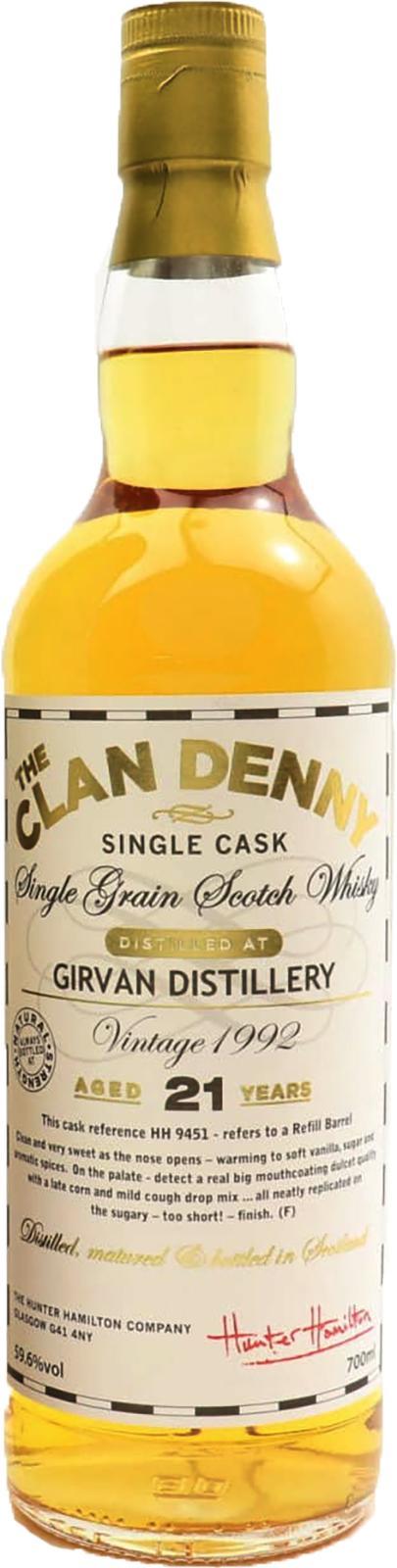 Girvan 1992 HH  The Clan Denny