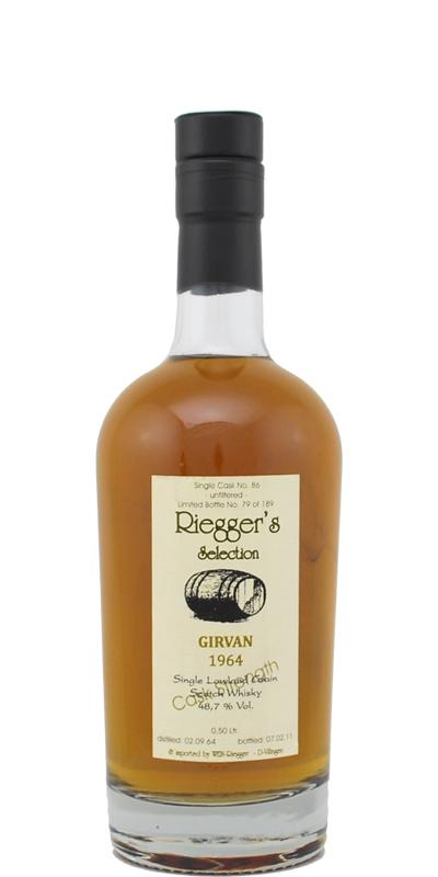 Girvan 1964 RS  Cask Strength