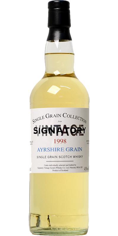 Ayrshire 1998 SV  Single Grain Collection