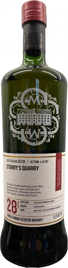 Girvan 1992 SMWS G7.19  Storry’s quarry
