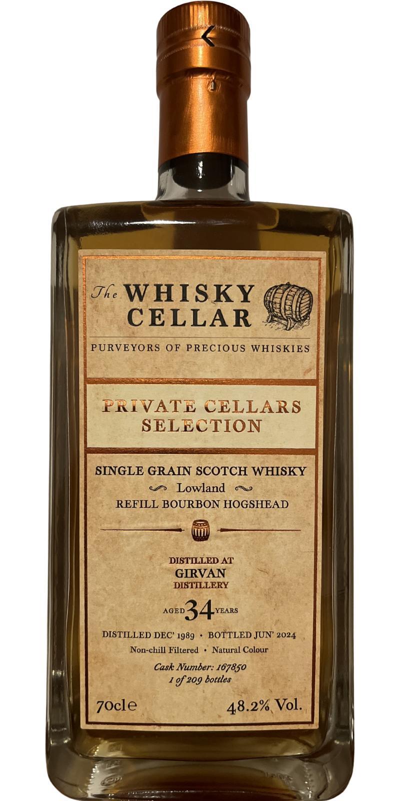 Girvan 1989 TWCe  Private Cellars Selection