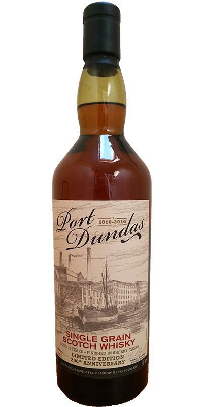 Port Dundas 19-year-old Limited Edition 200th Anniversary