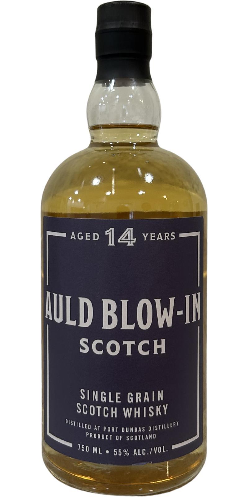 Auld Blow-In 14-year-old BBCo Single Grain Scotch Whisky
