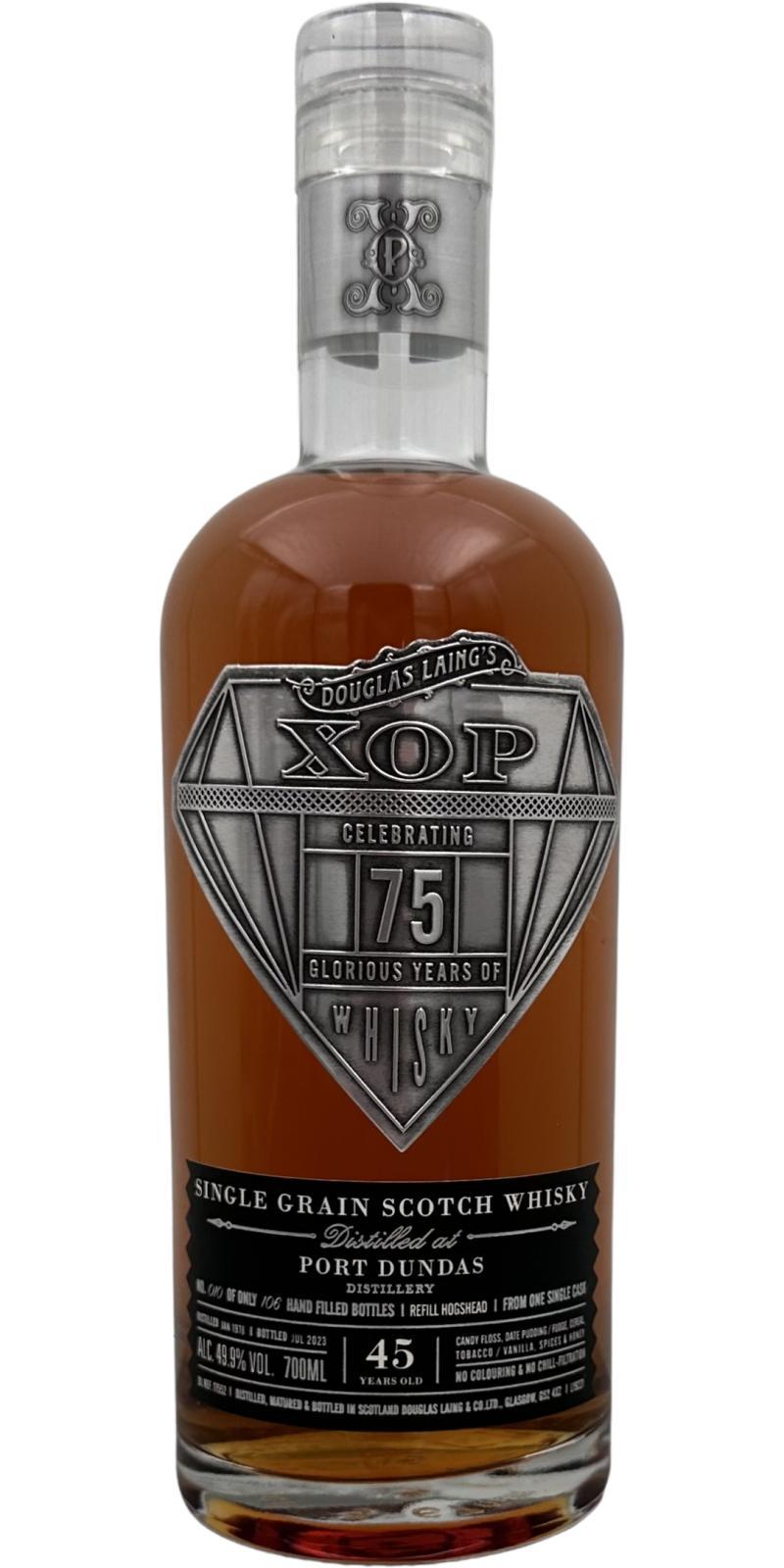 Port Dundas 1978 DL XOP - Celebrating 75 Glorious Years of Whisky