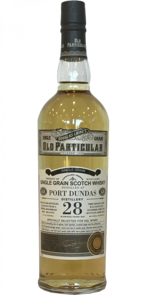 Port Dundas 1988 DL Old Particular