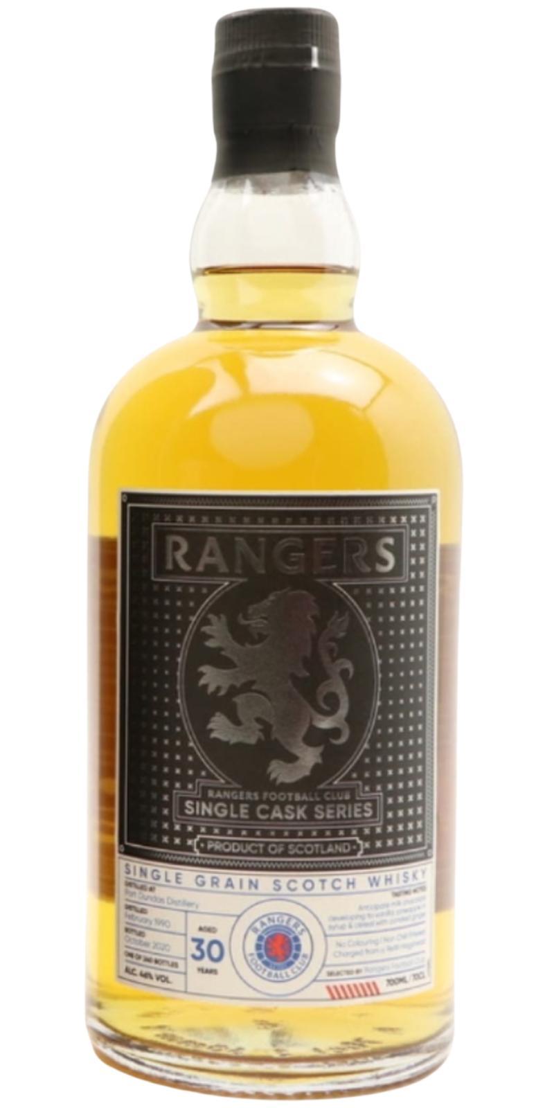 Port Dundas 1990 DL Rangers Football Club Single Cask Series