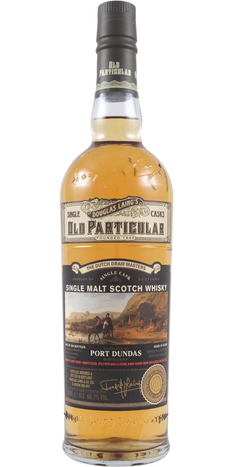 Port Dundas 2004 DL Old Particular - The Dutch Dram Masters