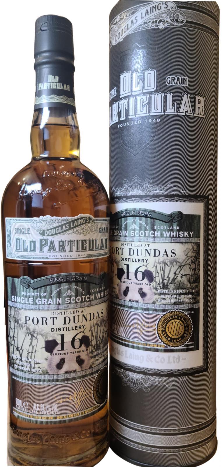 Port Dundas 2004 DL Old Particular