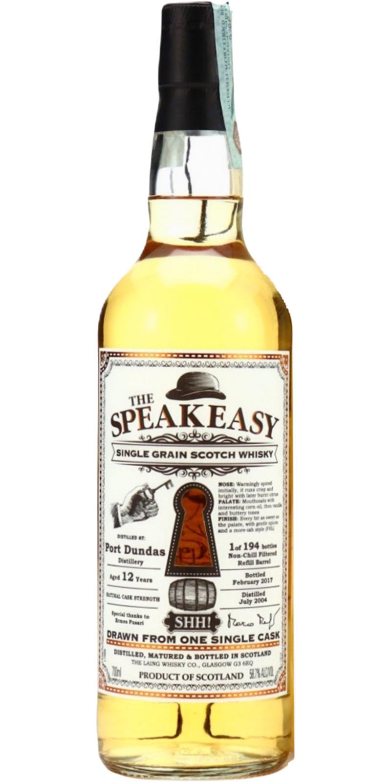 Port Dundas 2004 DL The Speakeasy