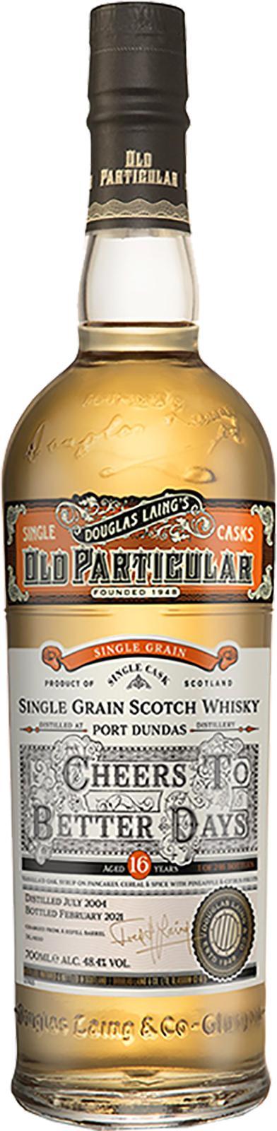 Port Dundas 2004 DL Old Particular - Cheers to Better Days