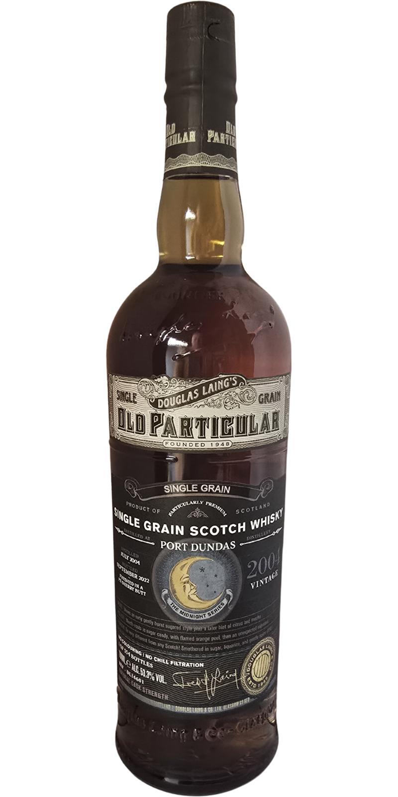 Port Dundas 2004 DL Old Particular - The Midnight Series