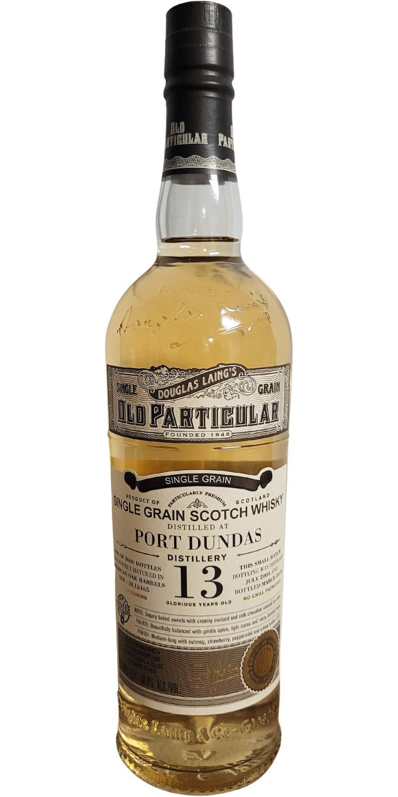 Port Dundas 2004 DL Old Particular