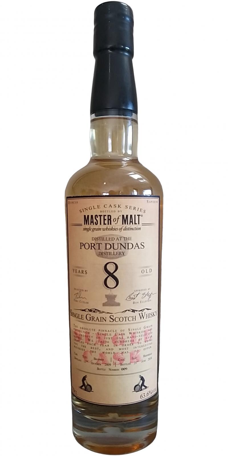 Port Dundas 2009 MoM Single Cask Series