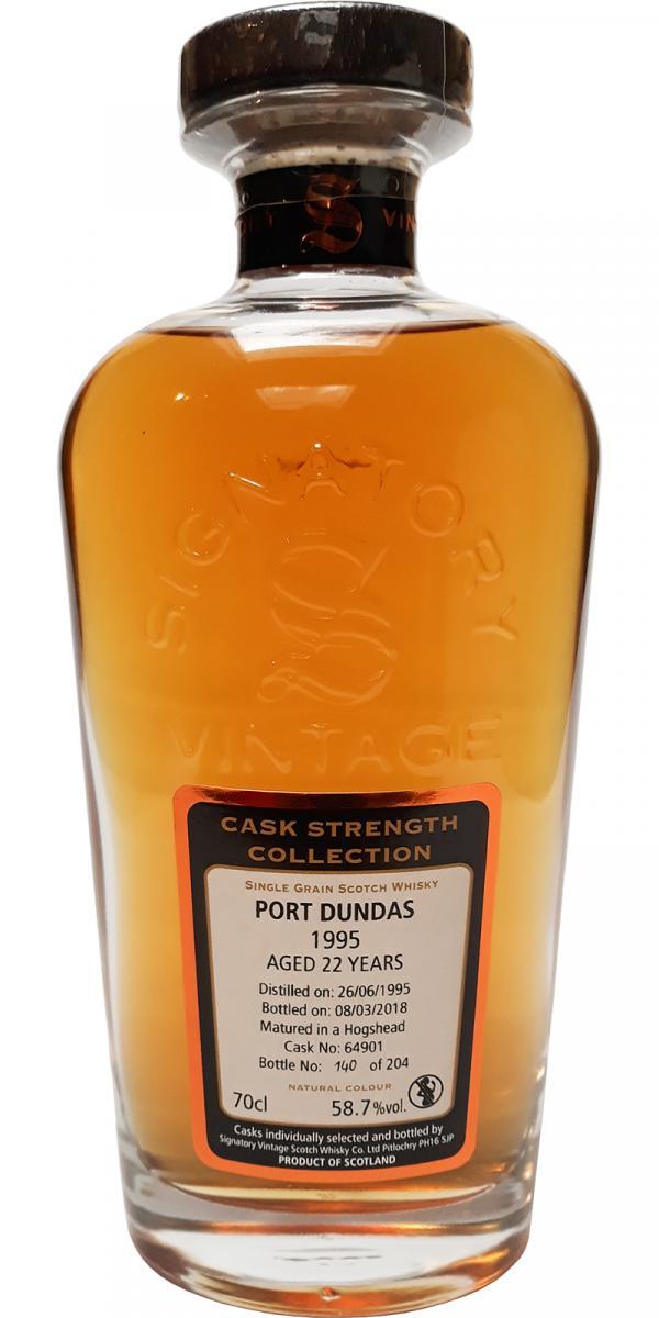 Port Dundas 1995 SV Cask Strength Collection