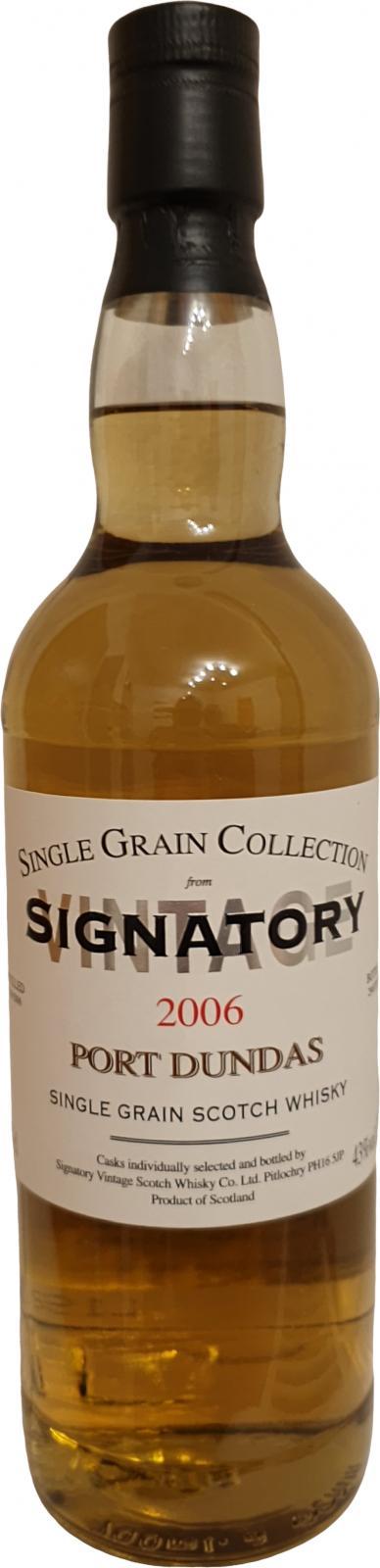 Port Dundas 2006 SV Single Grain Collection