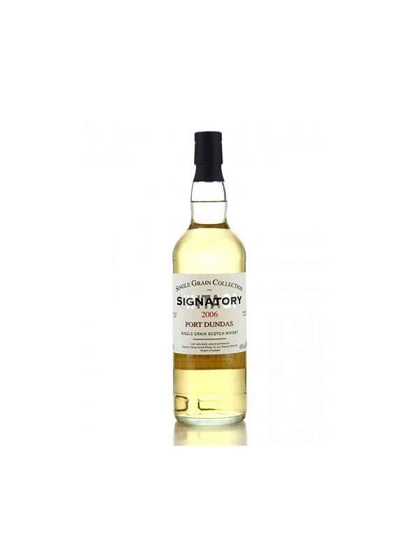 Port Dundas 2006 SV Single Grain Collection