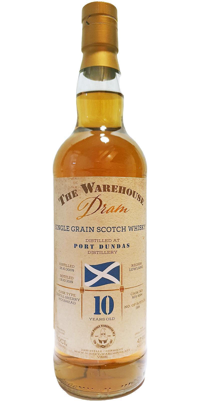 Port Dundas 2009 WW8 The Warehouse Dram