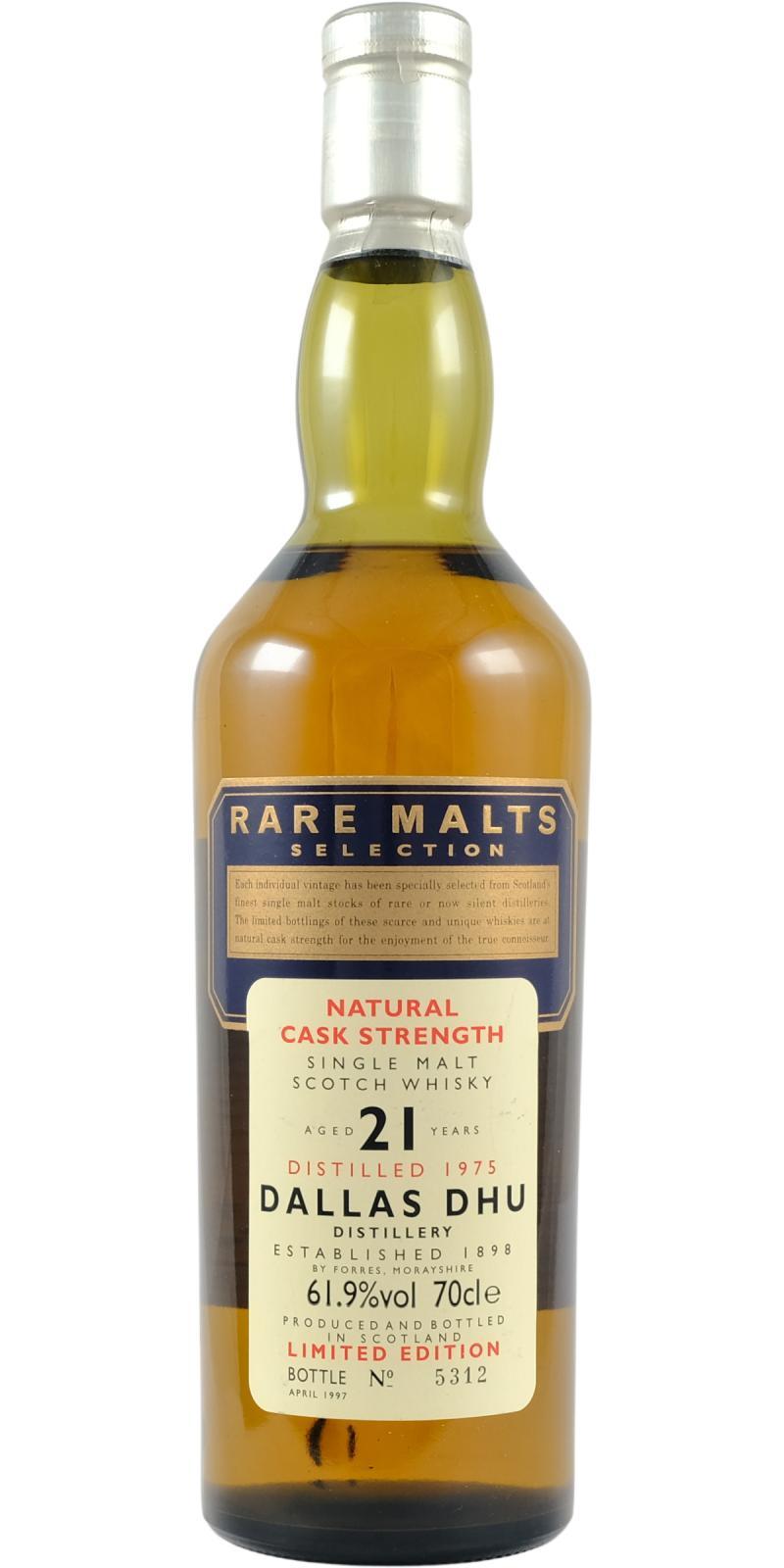 Dallas Dhu 1975  Rare Malts Selection