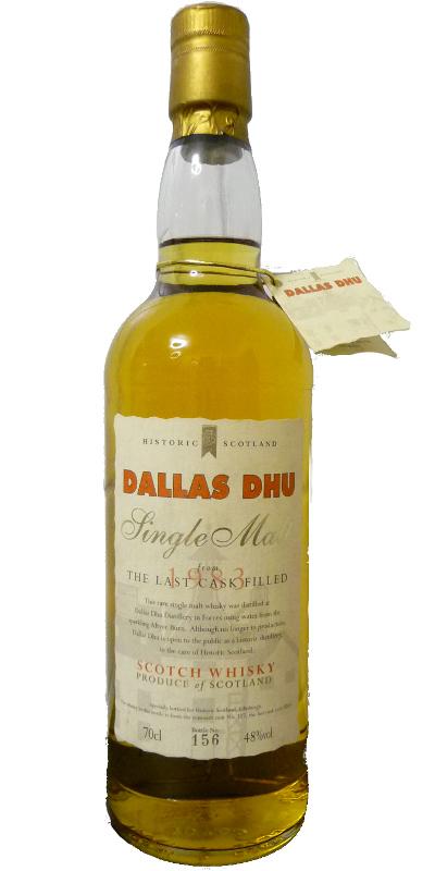 Dallas Dhu 1983 UD  The Last Cask Filled