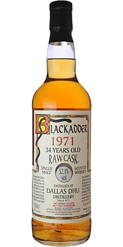 Dallas Dhu 1971 BA  Raw Cask