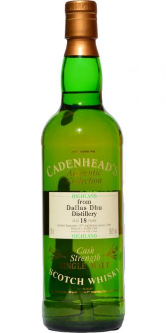 Dallas Dhu 1977 CA  Authentic Collection