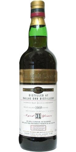 Dallas Dhu 1969 DL  The Old Malt Cask