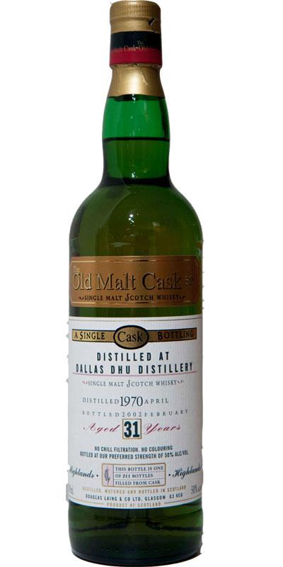 Dallas Dhu 1970 DL  The Old Malt Cask