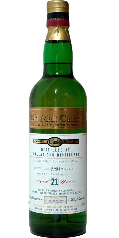 Dallas Dhu 1980 DL  The Old Malt Cask