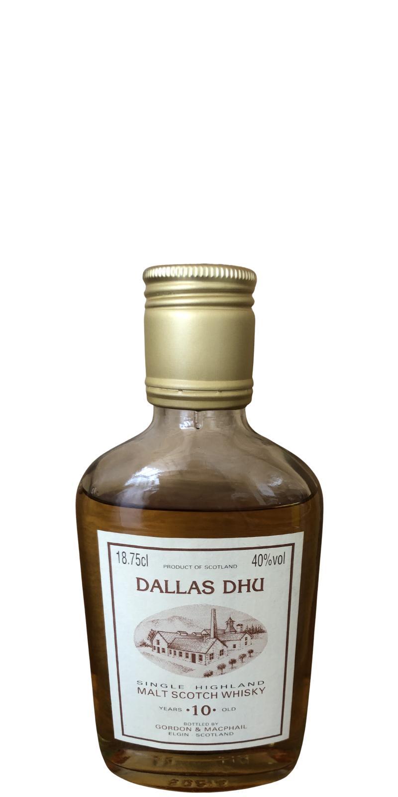 Dallas Dhu 10-year-old GM  Licensed Bottling