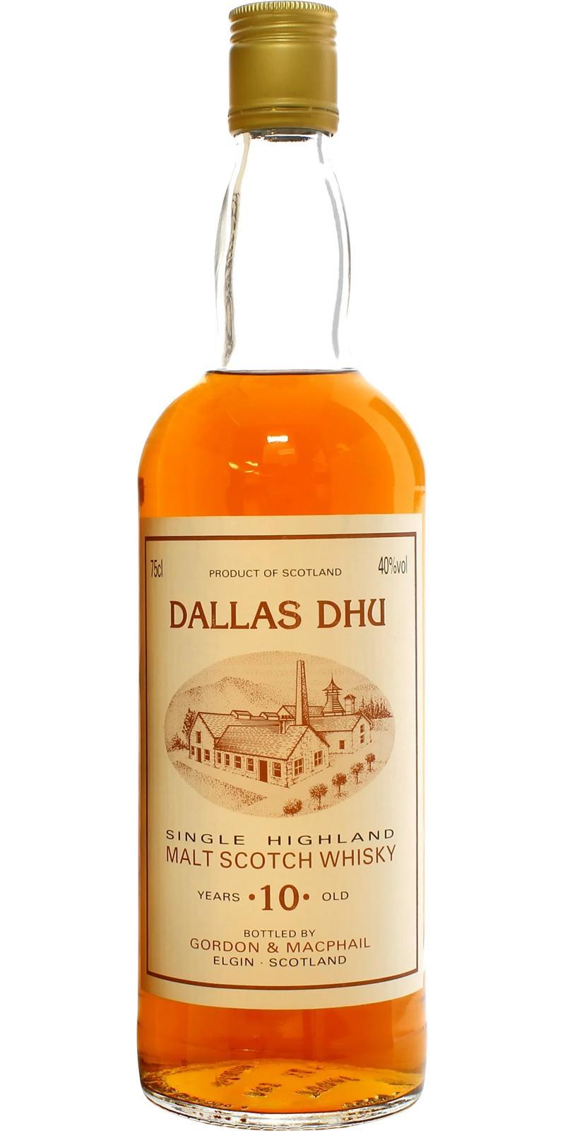 Dallas Dhu 10-year-old GM  Licensed Bottling