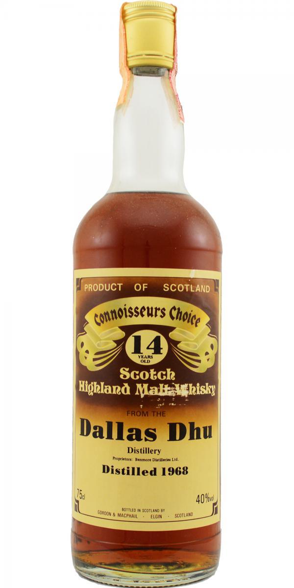 Dallas Dhu 1968 GM  Connoisseurs Choice