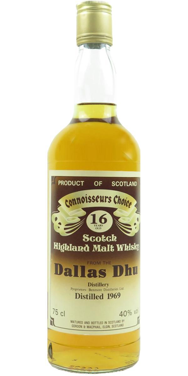 Dallas Dhu 1969 GM  Connoisseurs Choice