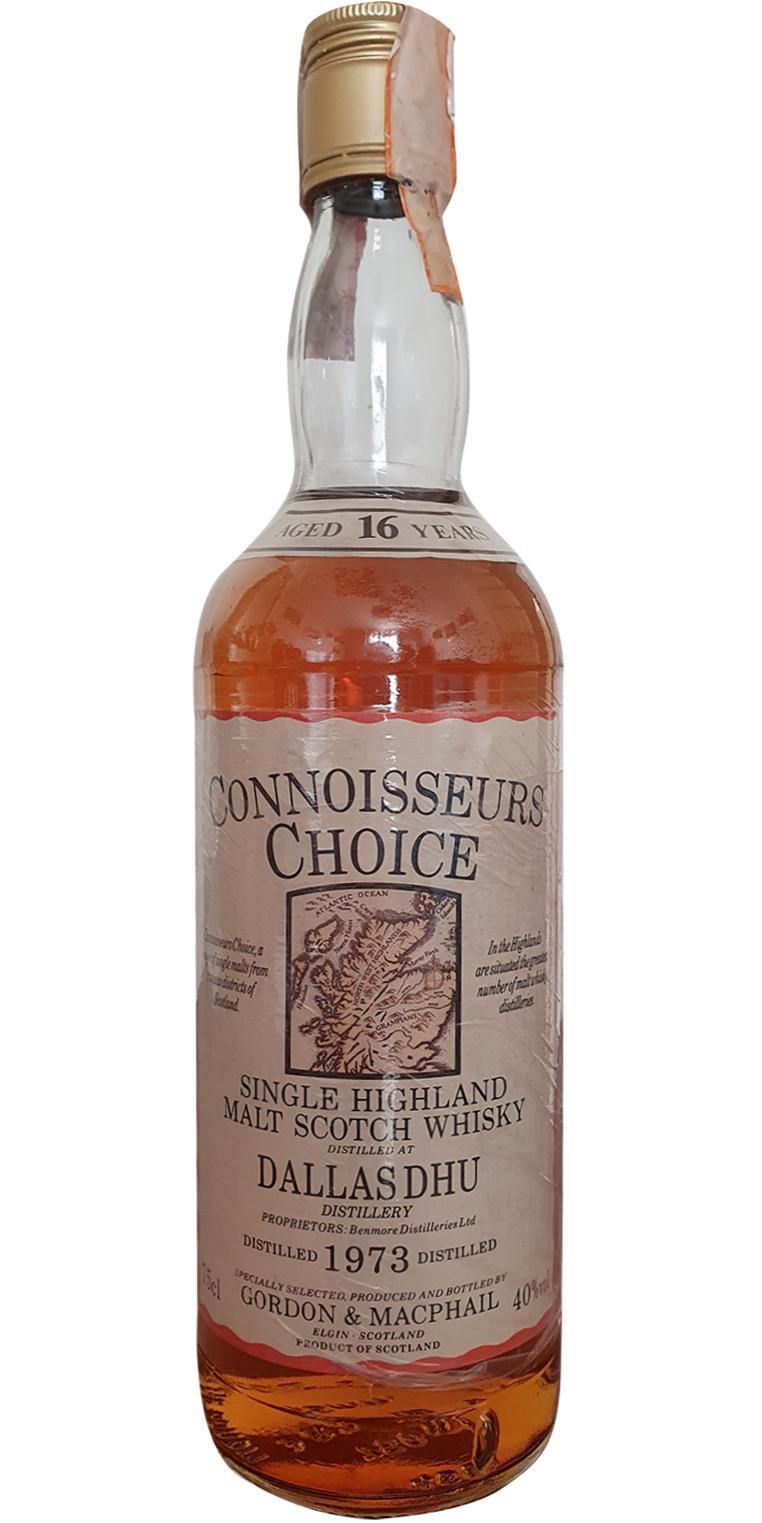 Dallas Dhu 1973 GM  Connoisseurs Choice