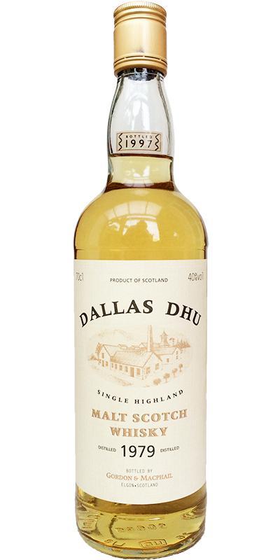 Dallas Dhu 1979 GM  Licensed Bottling