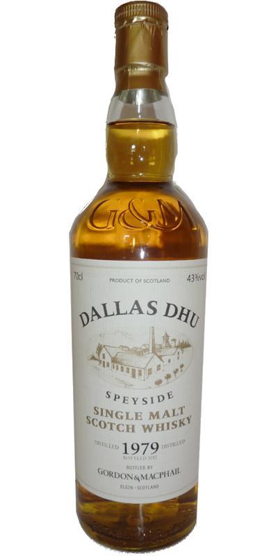Dallas Dhu 1979 GM  Licensed Bottling