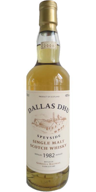 Dallas Dhu 1982 GM  Licensed Bottling