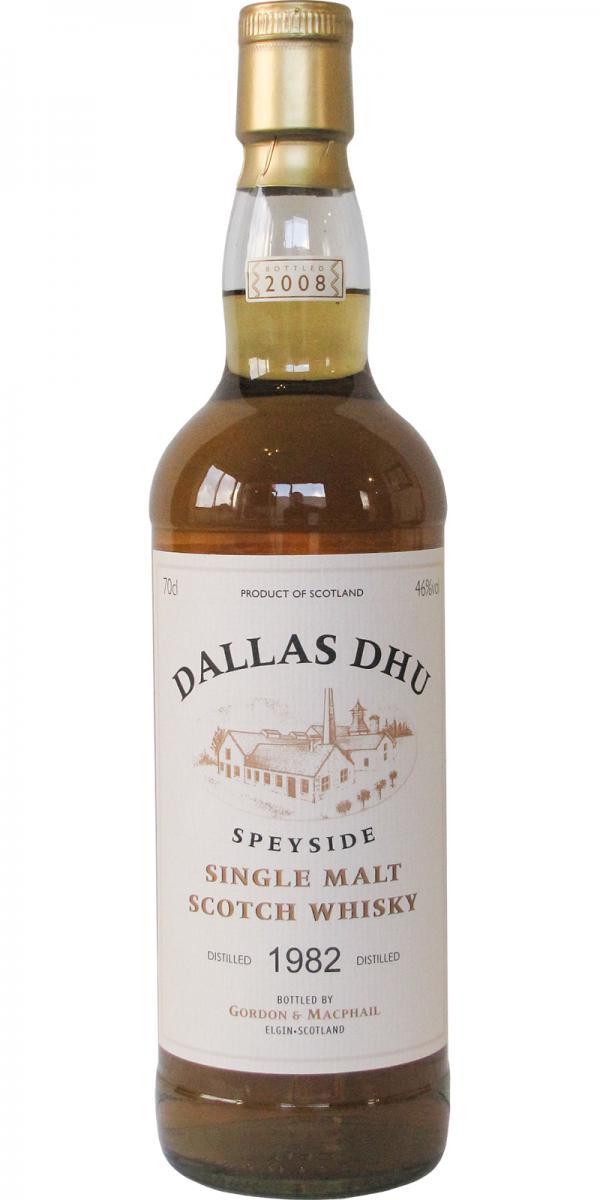 Dallas Dhu 1982 GM  Licensed Bottling