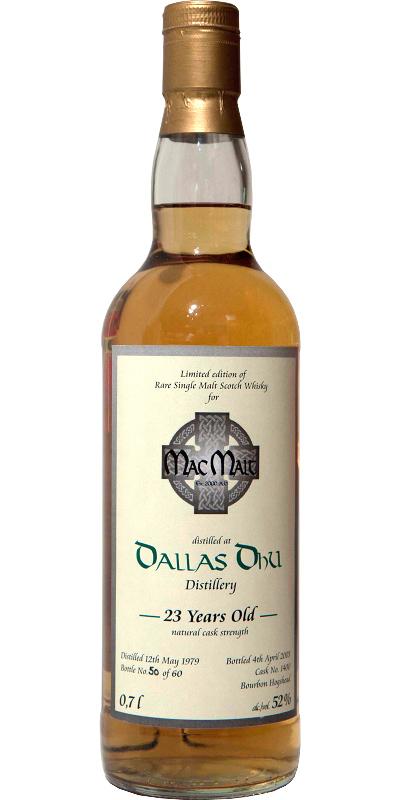 Dallas Dhu 1979 McM  The Brotherhood of Malt