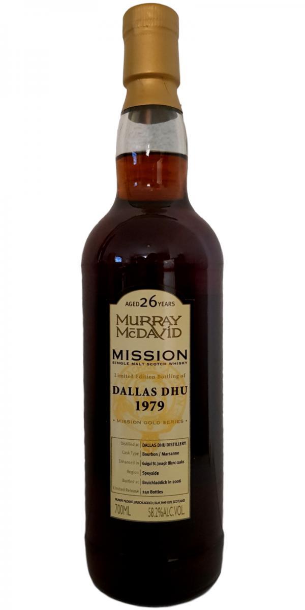 Dallas Dhu 1979 MM  Mission Gold