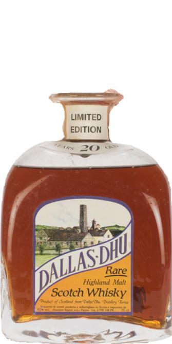 Dallas Dhu 20-year-old Ses  Rare Highland Malt Scotch Whisky