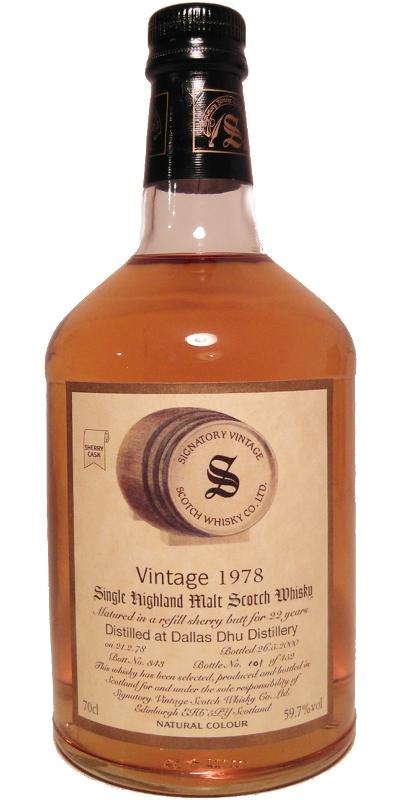 Dallas Dhu 1978 SV  Vintage Collection - Dumpy