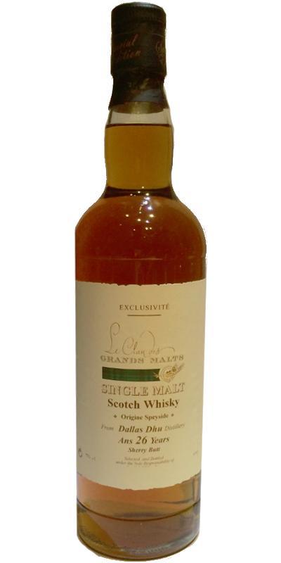 Dallas Dhu 26-year-old SD  Le Clan des Grands Malts