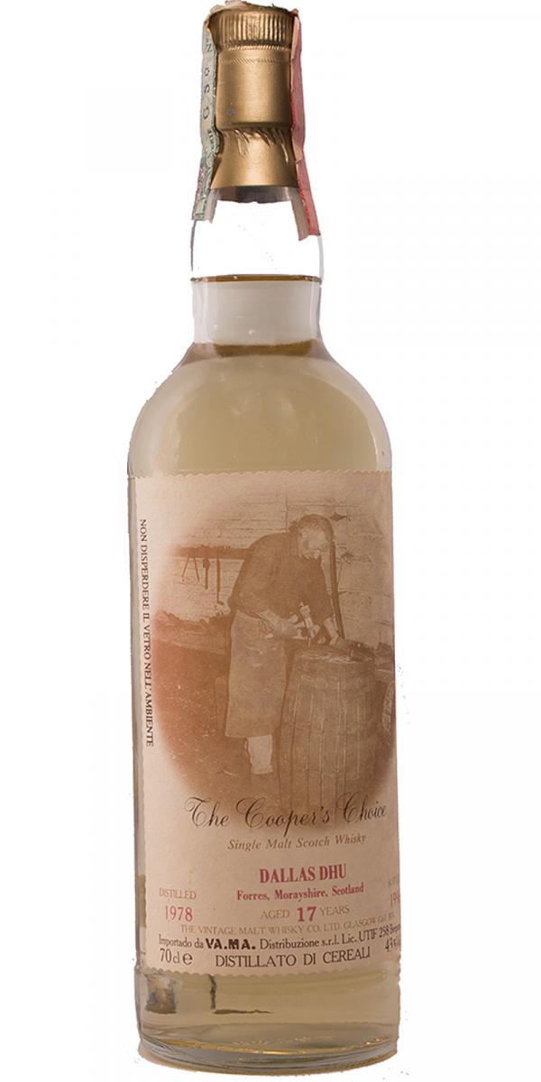 Dallas Dhu 1978 VM  The Cooper's Choice