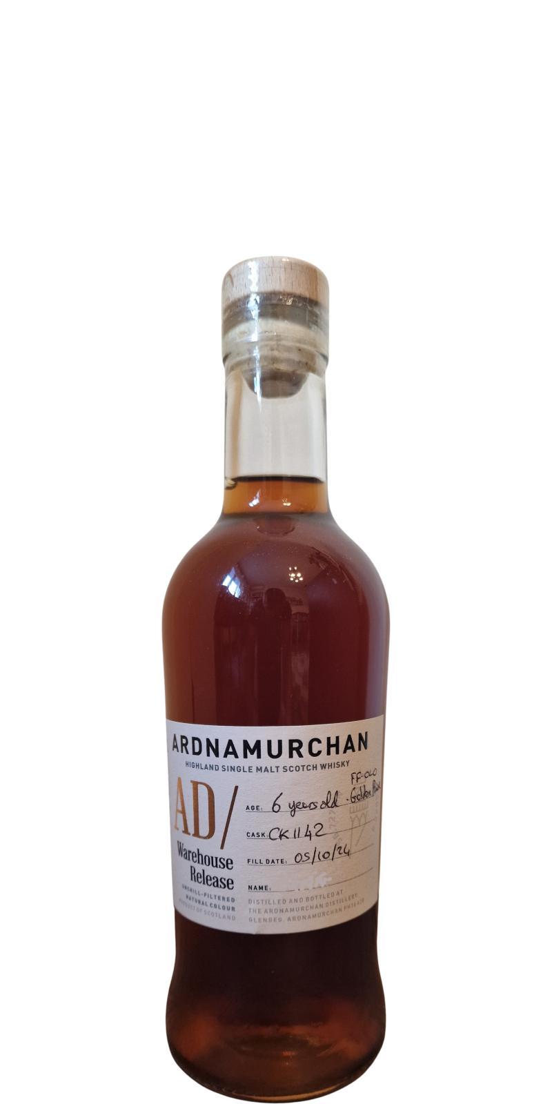 Ardnamurchan 06-year-old Warehouse Release - Hand Filled Distillery Exclusive