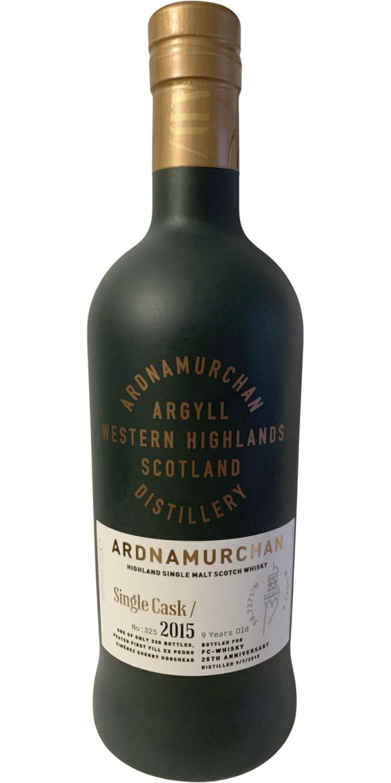Ardnamurchan 2015 Private Cask Bottling