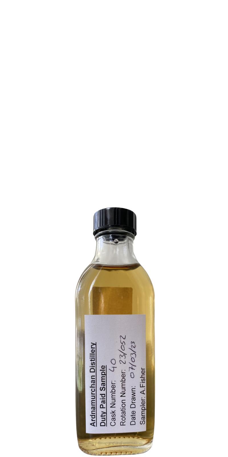 Ardnamurchan 2015 Duty Paid Sample